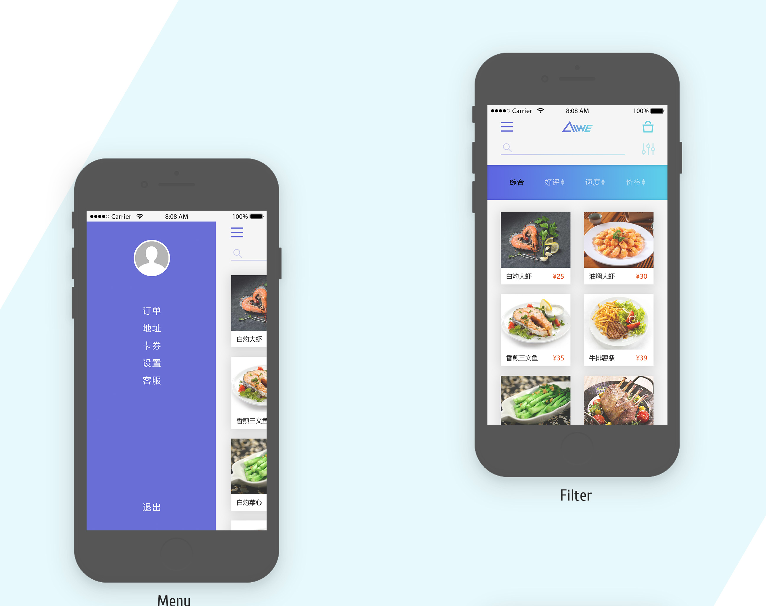 AIWE Food Delivery APP